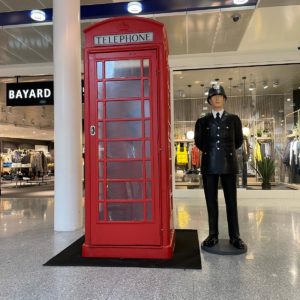 Cabine téléphonique anglaise