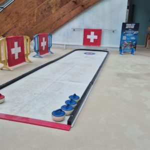 Piste de curling synthétique