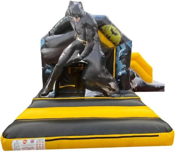 Batman Château gonflable 3D avec toboggan