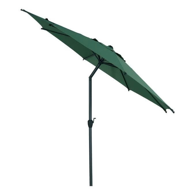 Parasol rond 300 cm vert olive – Image 2